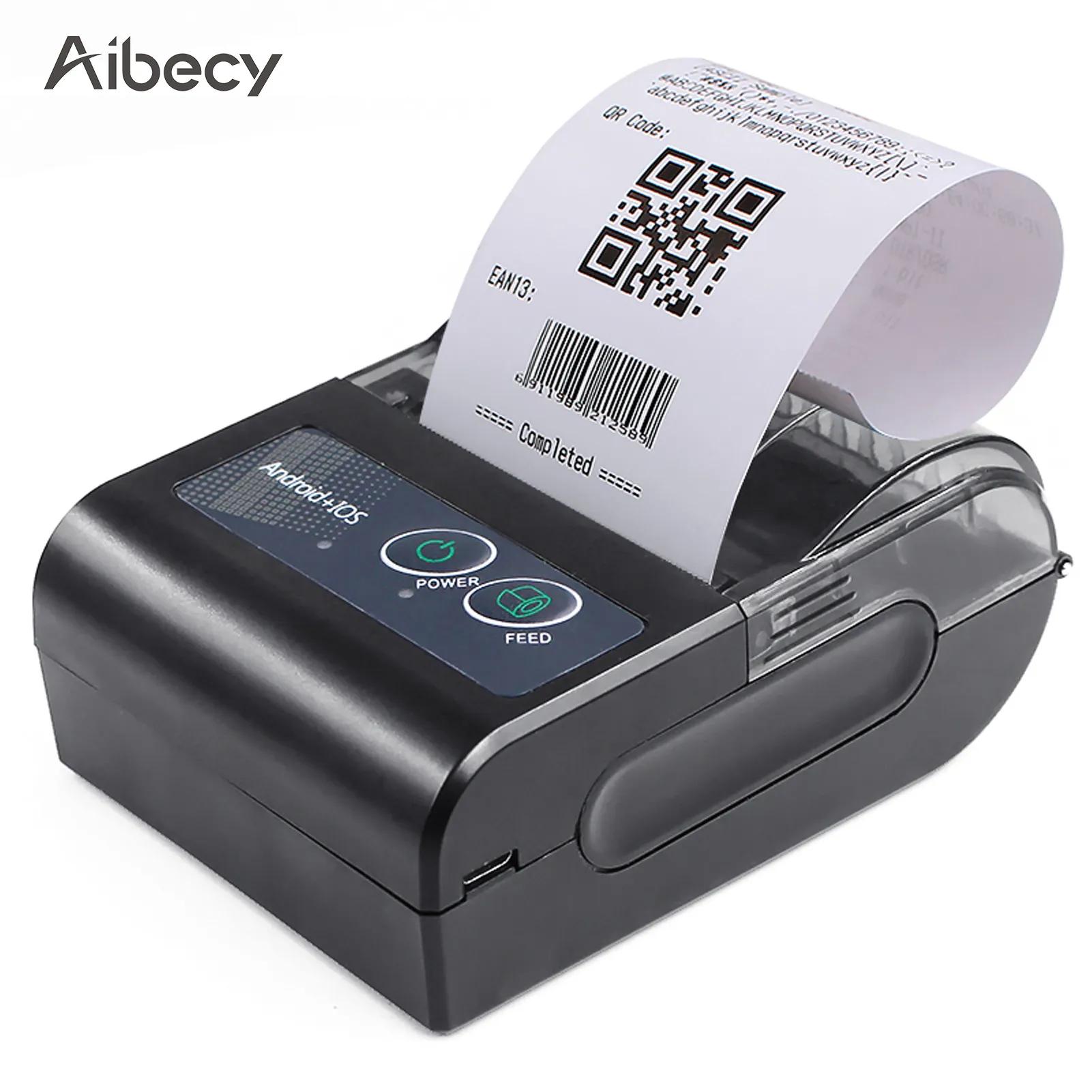 Aibecy-58mm ̴ ޴   , , , USB, BT  , windows ESC/POS 